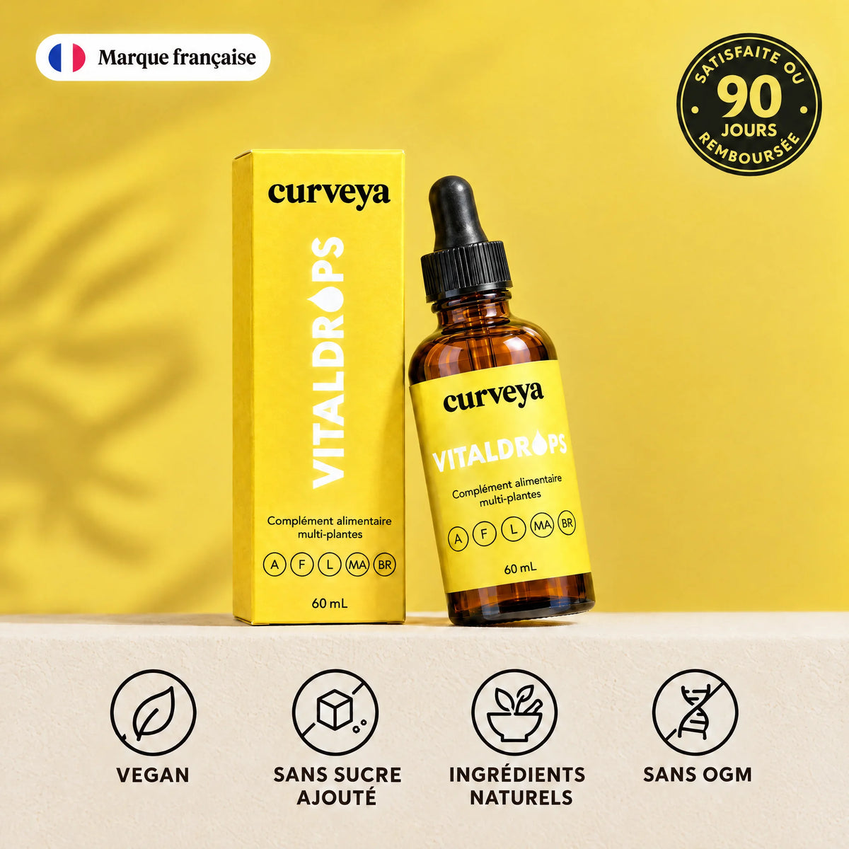 Curveya Gouttes Sablier