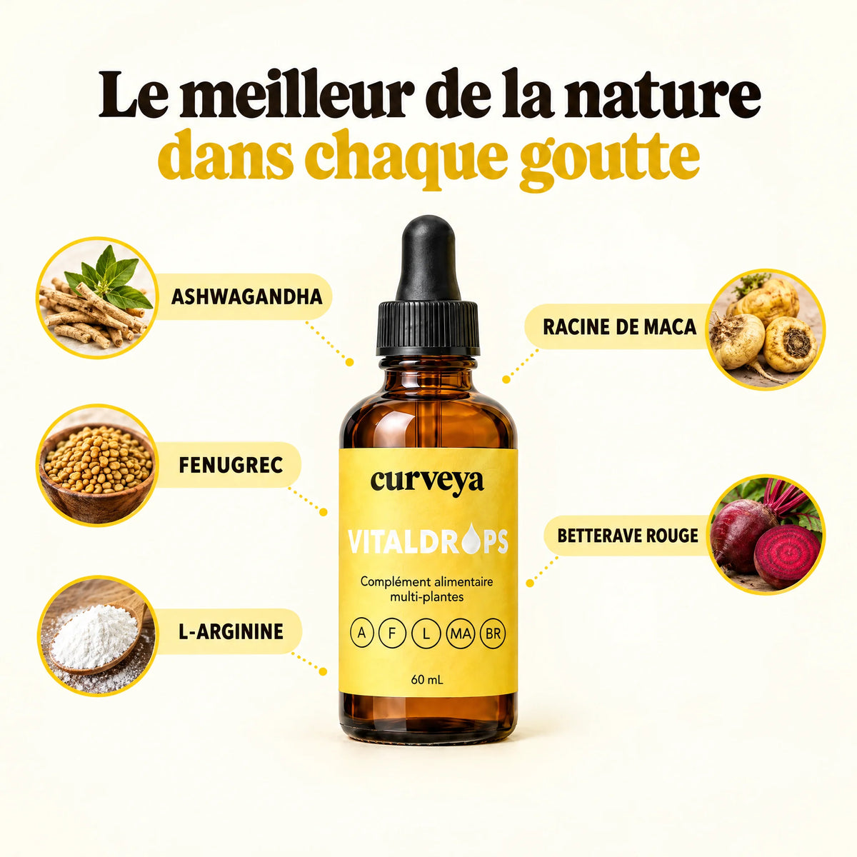 Curveya Gouttes Sablier
